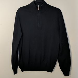 Roundtree & Yorke Quarter Zip Pullover Sweater
